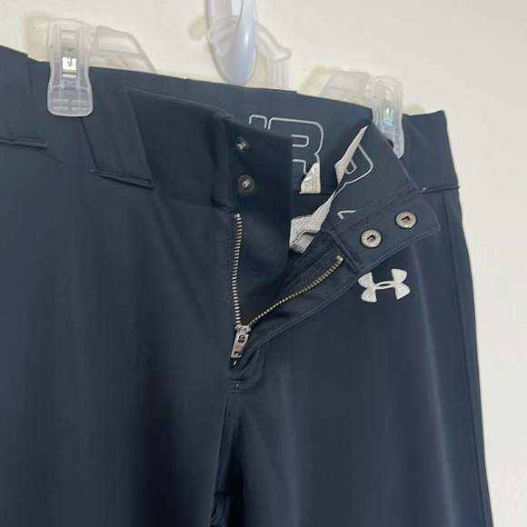 Under Armour Utility Relaxed Youth Baseball Pants Black Sz YLG - Picture 4 of 8
